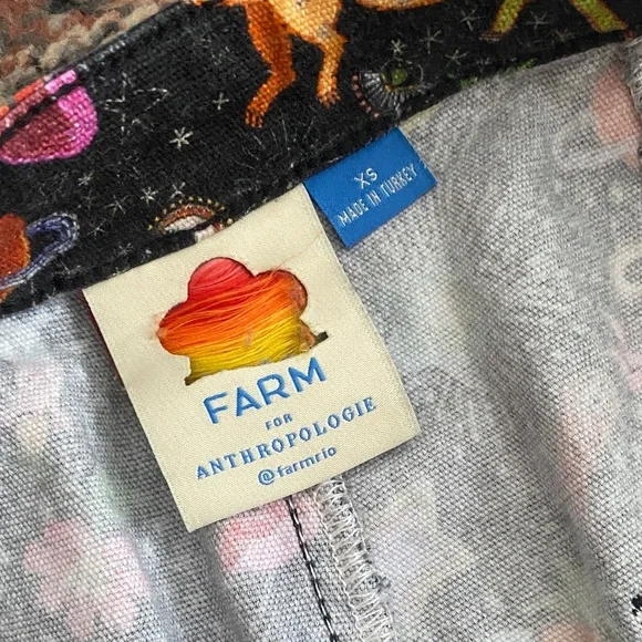 FARM Rio Multicolor Patterned Pants - Picture 3 of 5